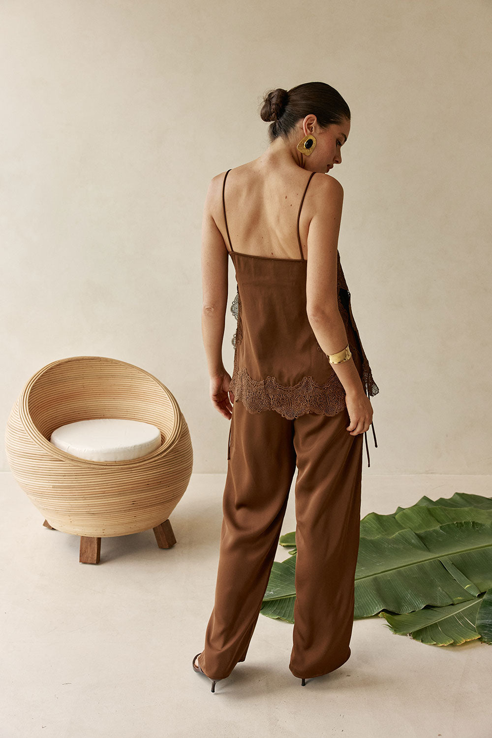 Amalia Pants - Chocolate