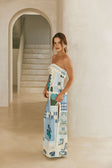 SAMPLE-Miriana Dress - Villagio Blue