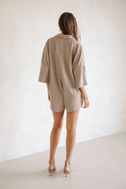 Milena Playsuit - Espresso