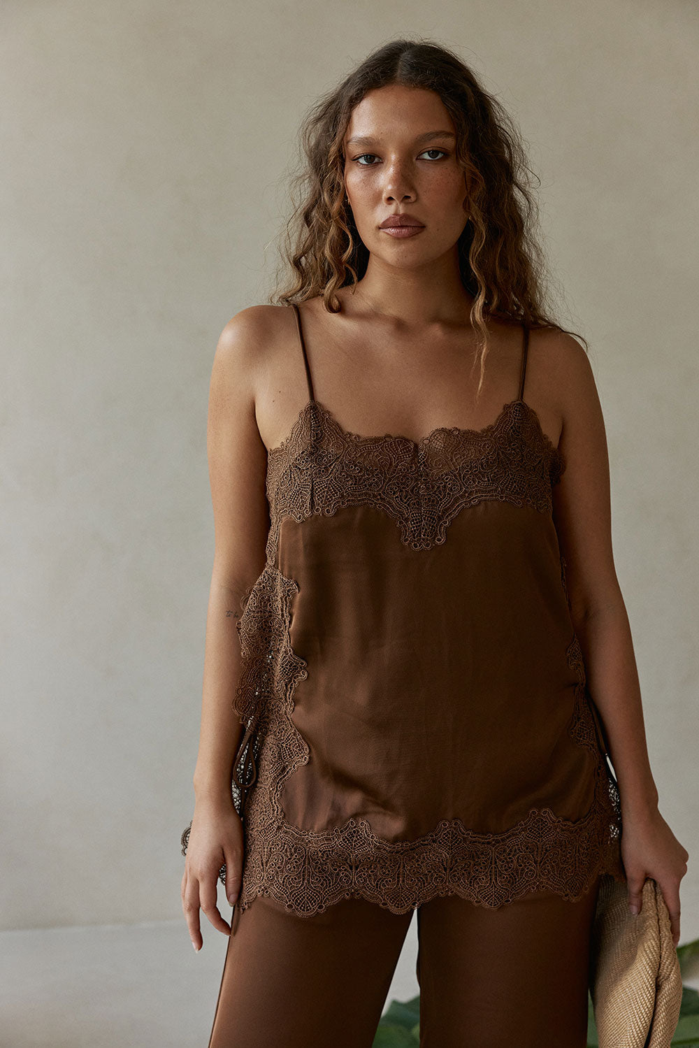 Amalia Top - Chocolate