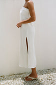 Lucie Midi Dress - White