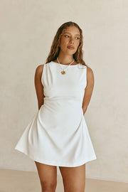 Camellia Dress - White