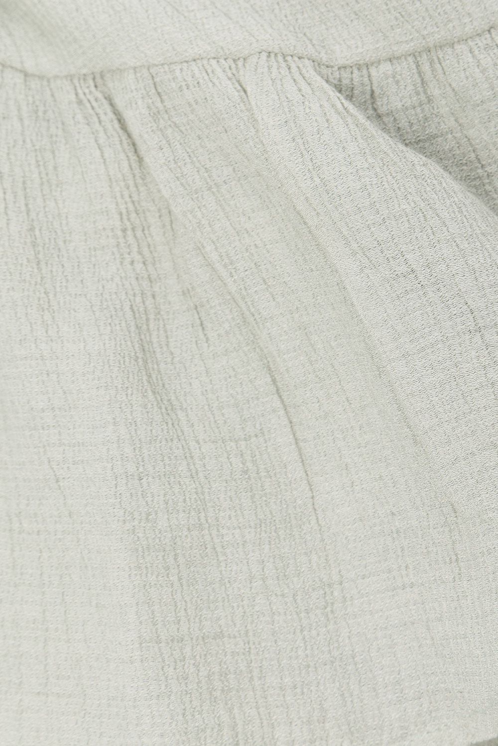 Green High Waist Drawstring Panelled Huxley Shorts