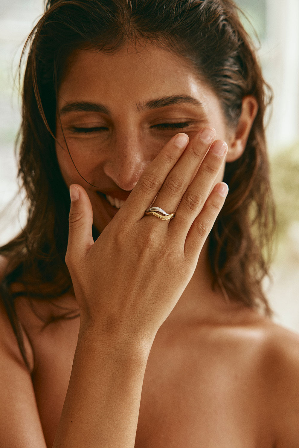 Twin Zephyr Ring - Silver, Gold – SABO