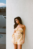 Ali Cutout Playsuit - Yellow