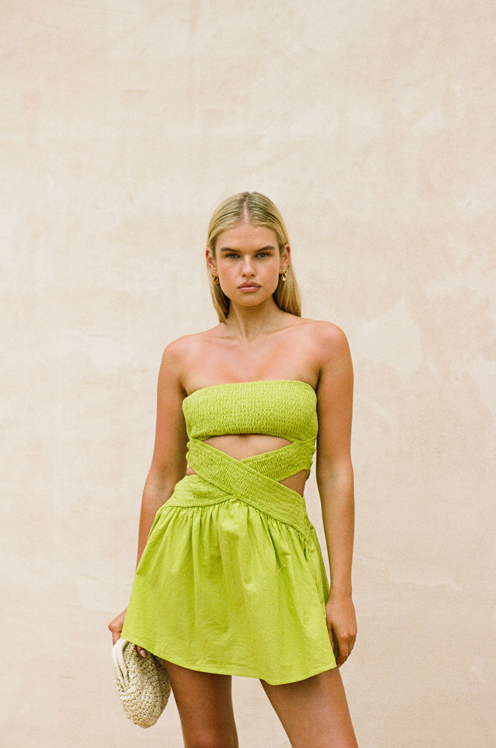 Nelly Mini Dress - Green SABO Nelly Mini Dress - Green SABO
