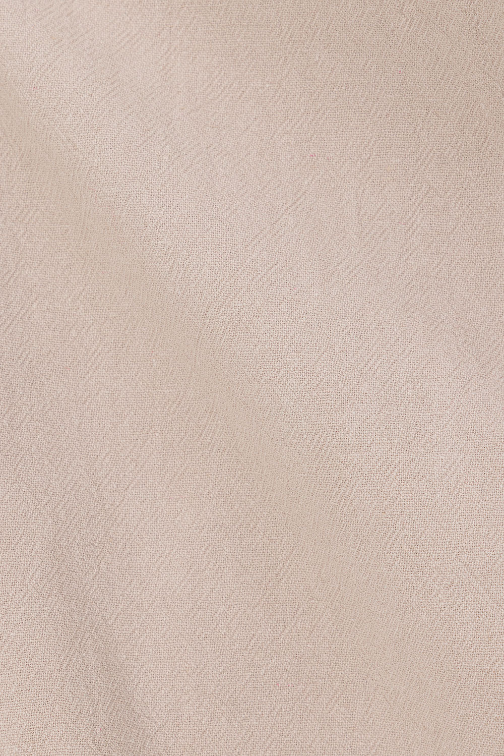 Beige Button Up Wide Strap Pocket Mini Aida Dress