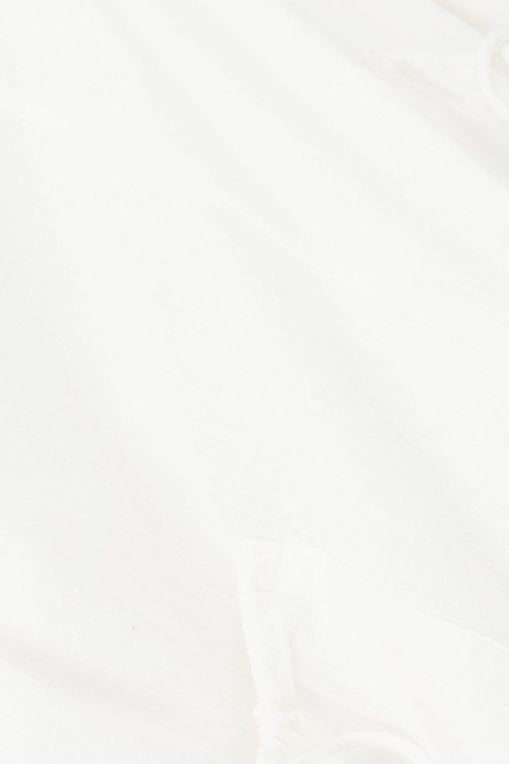 White Cotton Boxy Brita Playsuit