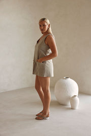 SAMPLE-Coda Playsuit - Khaki