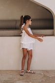 Bambi Mini Playsuit - Broderie