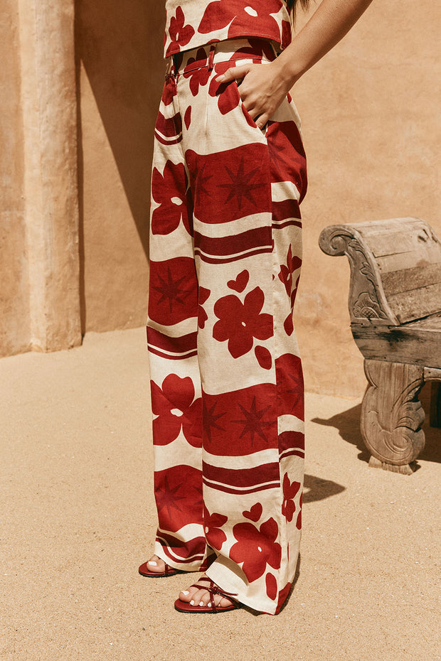 Del Mar Pants - Sienna Sunset