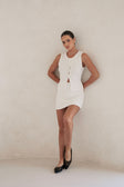 Avalon Knit Top  - White