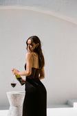 SAMPLE-Teyah Midi Dress - Black