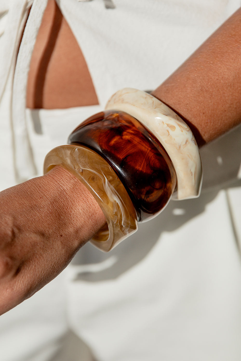 Callista Bangle - Brown Sugar