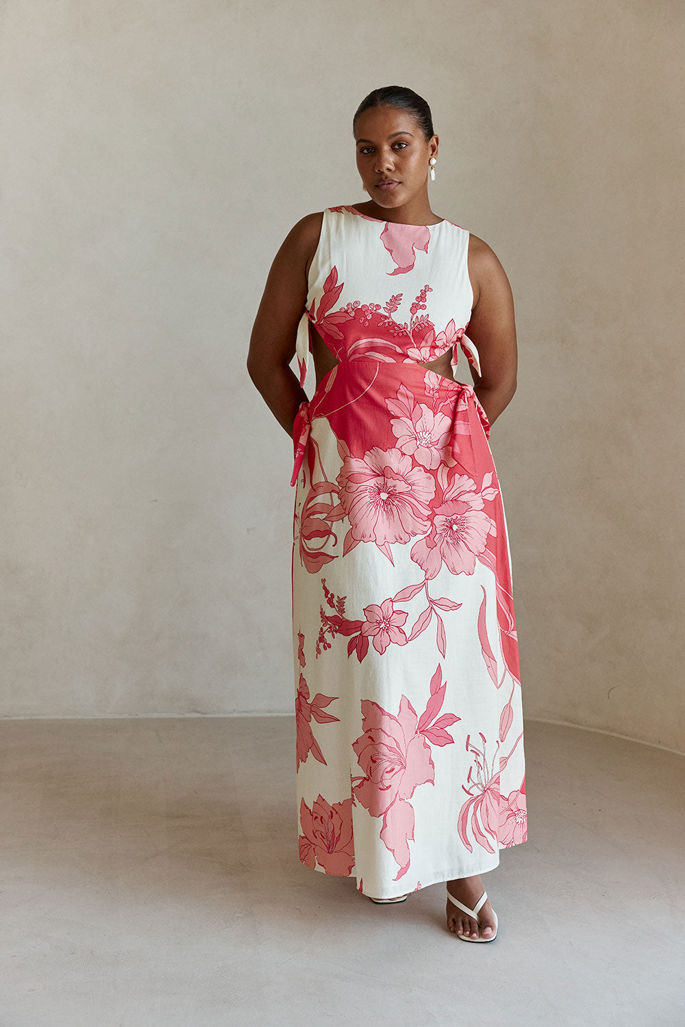 Mikalo Dress - Flora Sunset