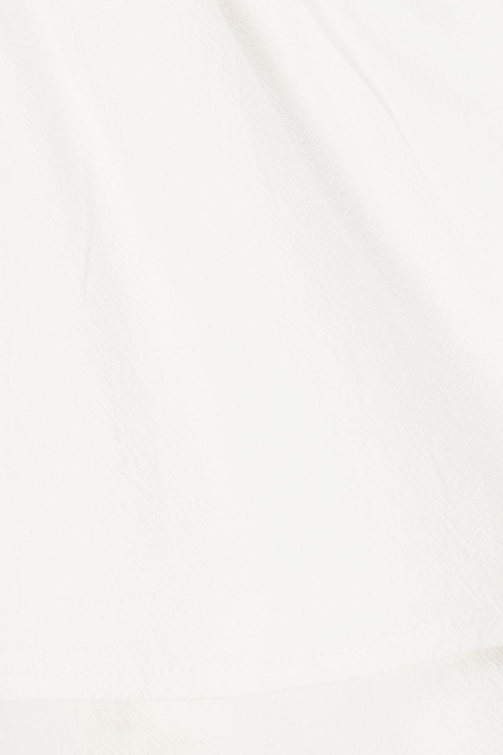 White Button-Up Mini Alfresco Dress