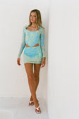 SAMPLE-Ellamay Skirt - Blue