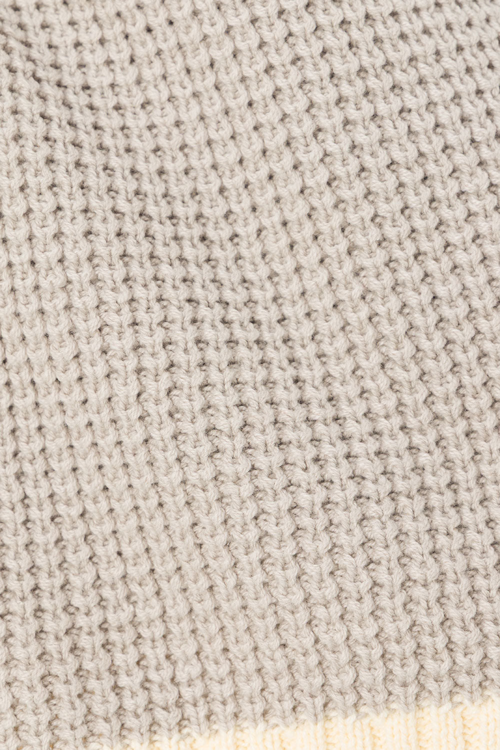 Grey Knit High Waist Wrap Mini Chester Skirt