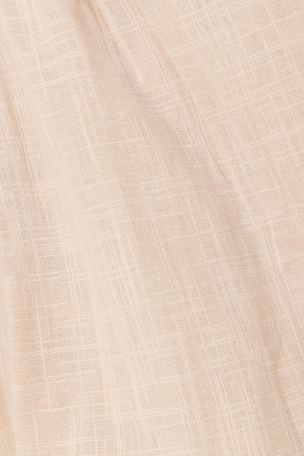 Tan V Neckline Wrap Sandy Playsuit