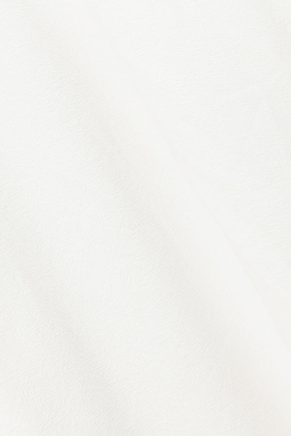 White Empire V Neck Tie Back Maxi Dream Dress