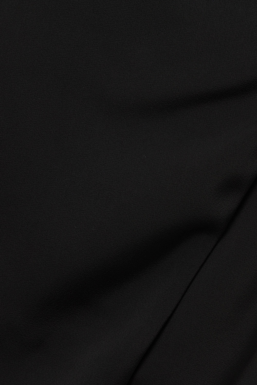 Black High Waist Wrap Mini Kleo Skirt