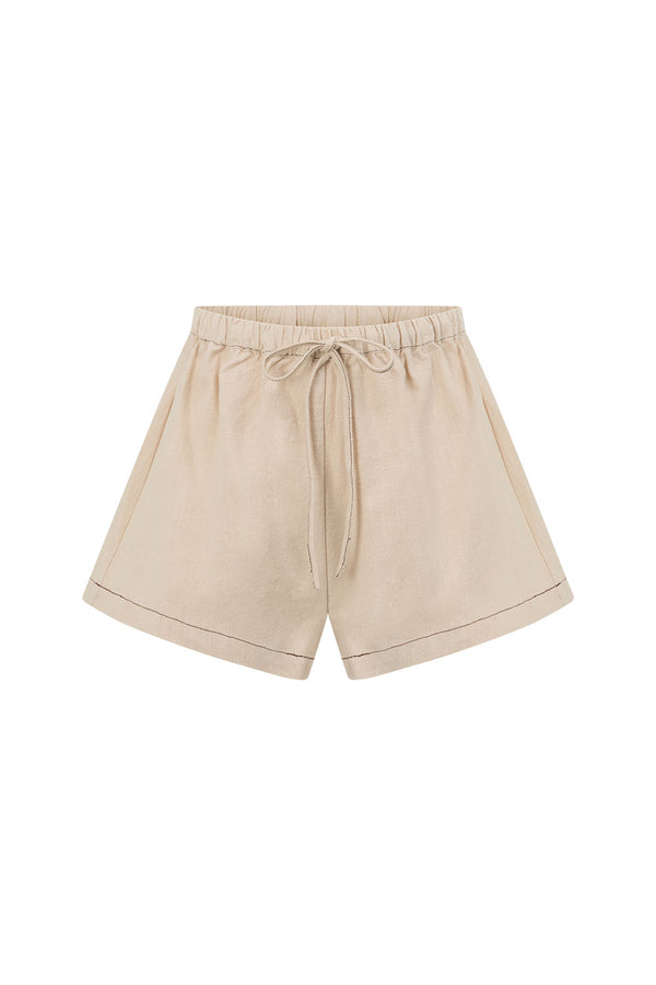 SAMPLE-Elixir Shorts - Cream
