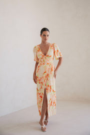 Aquitaine Wrap Dress - Motion Floral