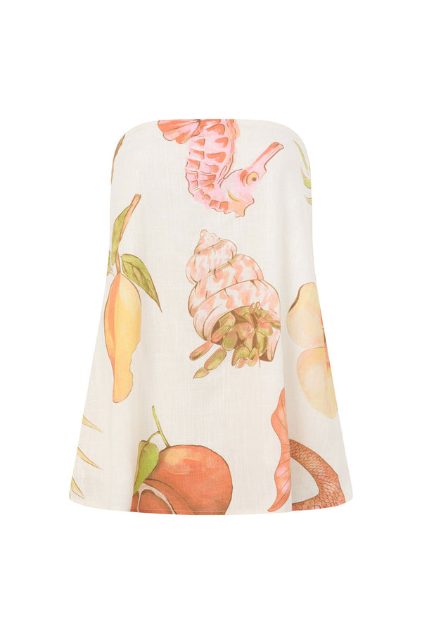 White Island Time Strapless Kaia Top