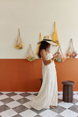 Melena Dress - Beige Flower