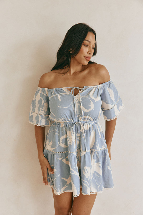 short summer dresses australia womens summer floral print shoulder puff sleeve mini dress