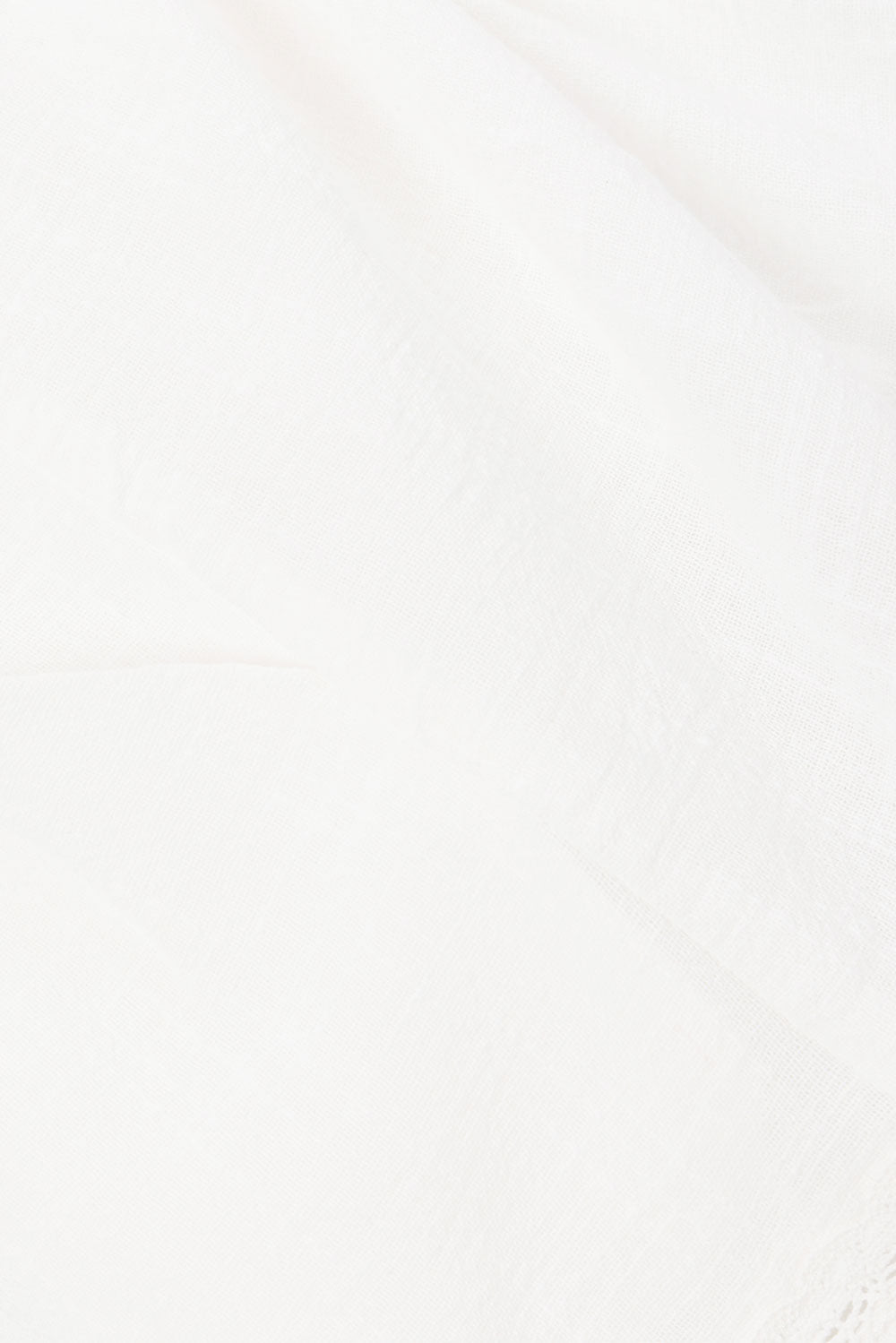 White Lace High Waist Drawstring Aviva Shorts