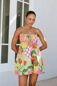 SAMPLE-Allie Babydoll Dress - Vaso Verde