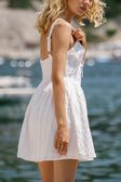 Laurenne Mini Dress - White