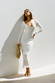 Carmen Dress - White