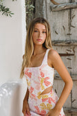SAMPLE-Keara Corset Top - Pollen