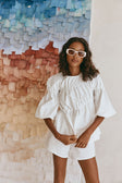 SAMPLE-Akel Top - White