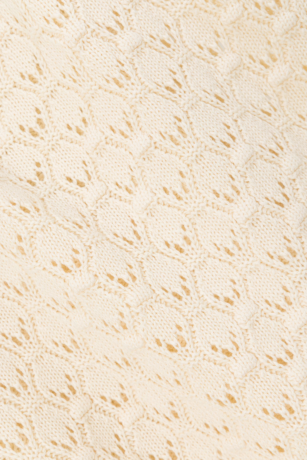 Cream Crochet Knit Elastic A Line Maxi Ophelia Skirt