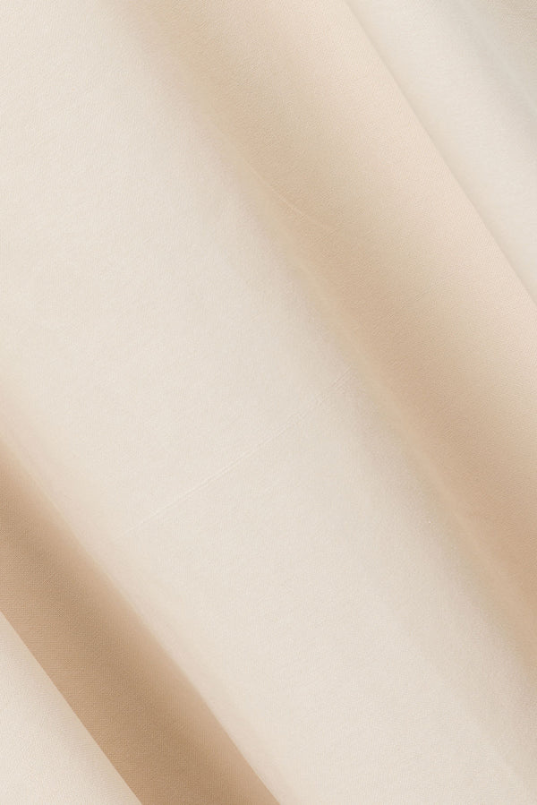 Beige Strapless Maxi Lila Dress