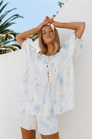 SAMPLE-Leta Top - Santorini