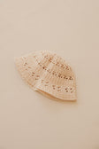 Maris Crochet Bucket Hat - Beige