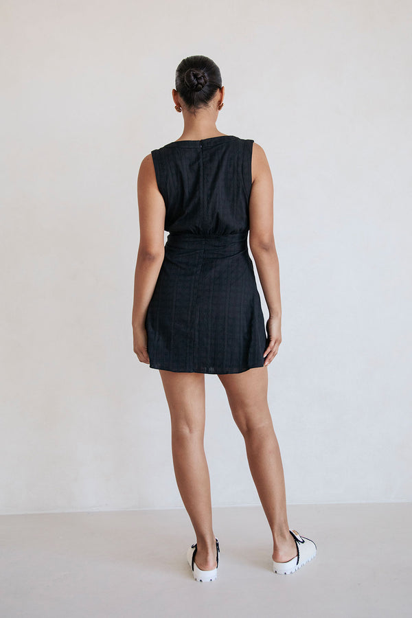 Shaelagh Mini Dress - Black