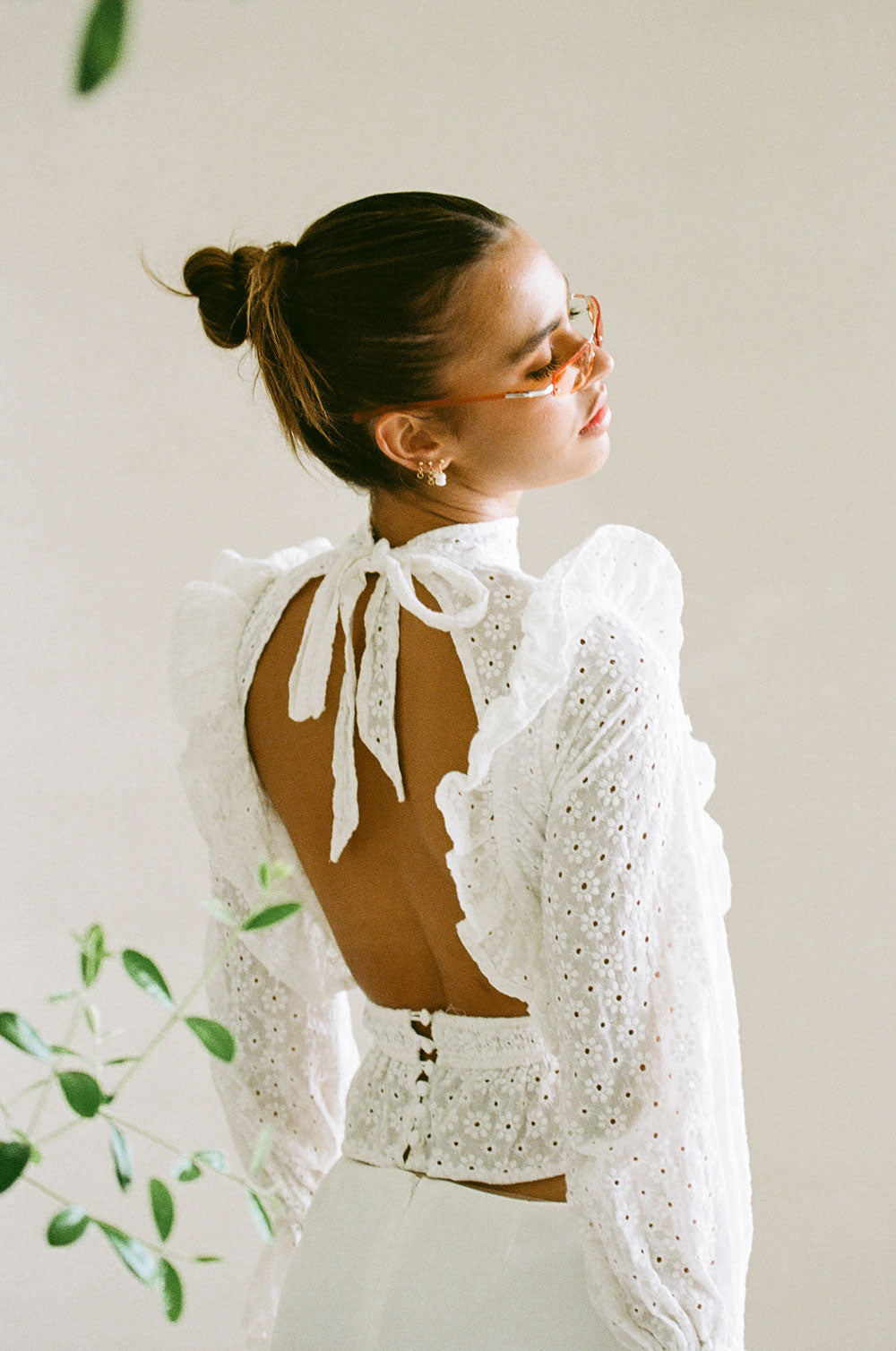 SAMPLE-Nubia Top - Embroidered