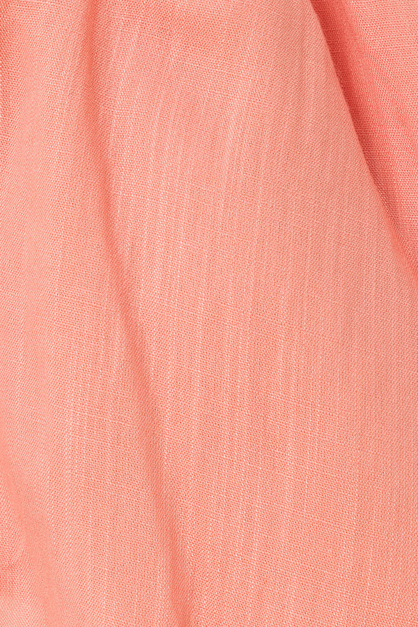 Peach Elastic Drawstring Jetta Shorts