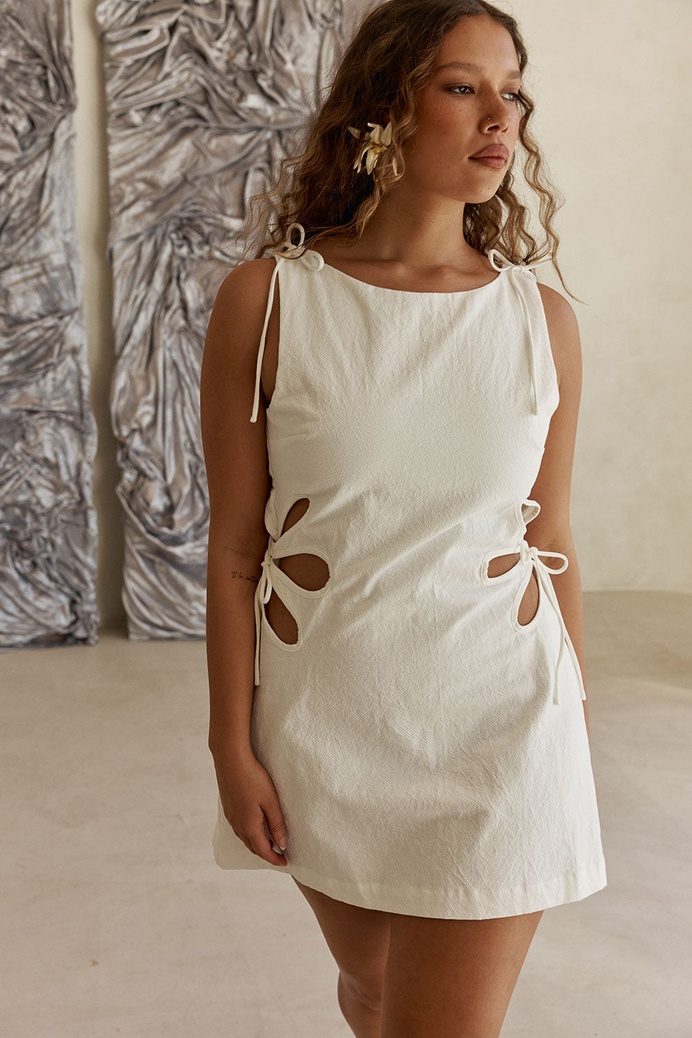 Marea Dress - White