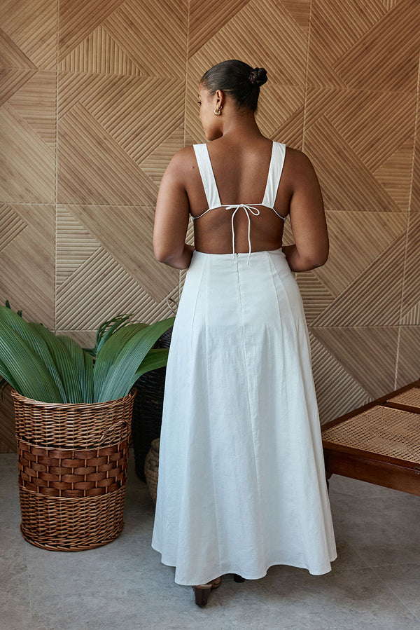 Chessa Dress - White