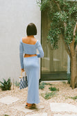 Marcelle Maxi Skirt - Blue