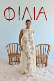 Zhura Dress - Cream Motif