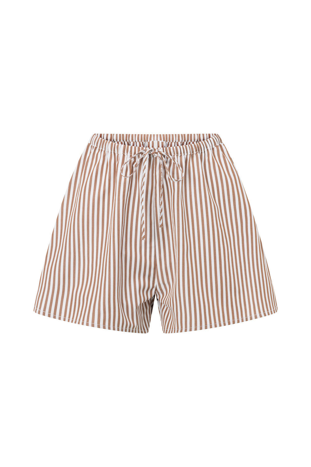Chocolate Brown Drawstring Pennie Shorts