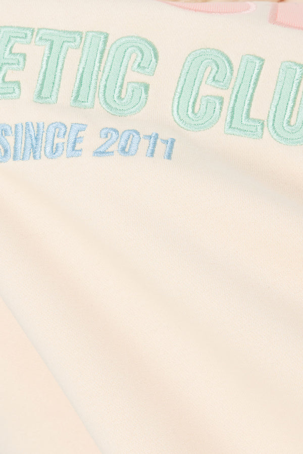 Cream Fleece Oversized Vintage Rue Sweater