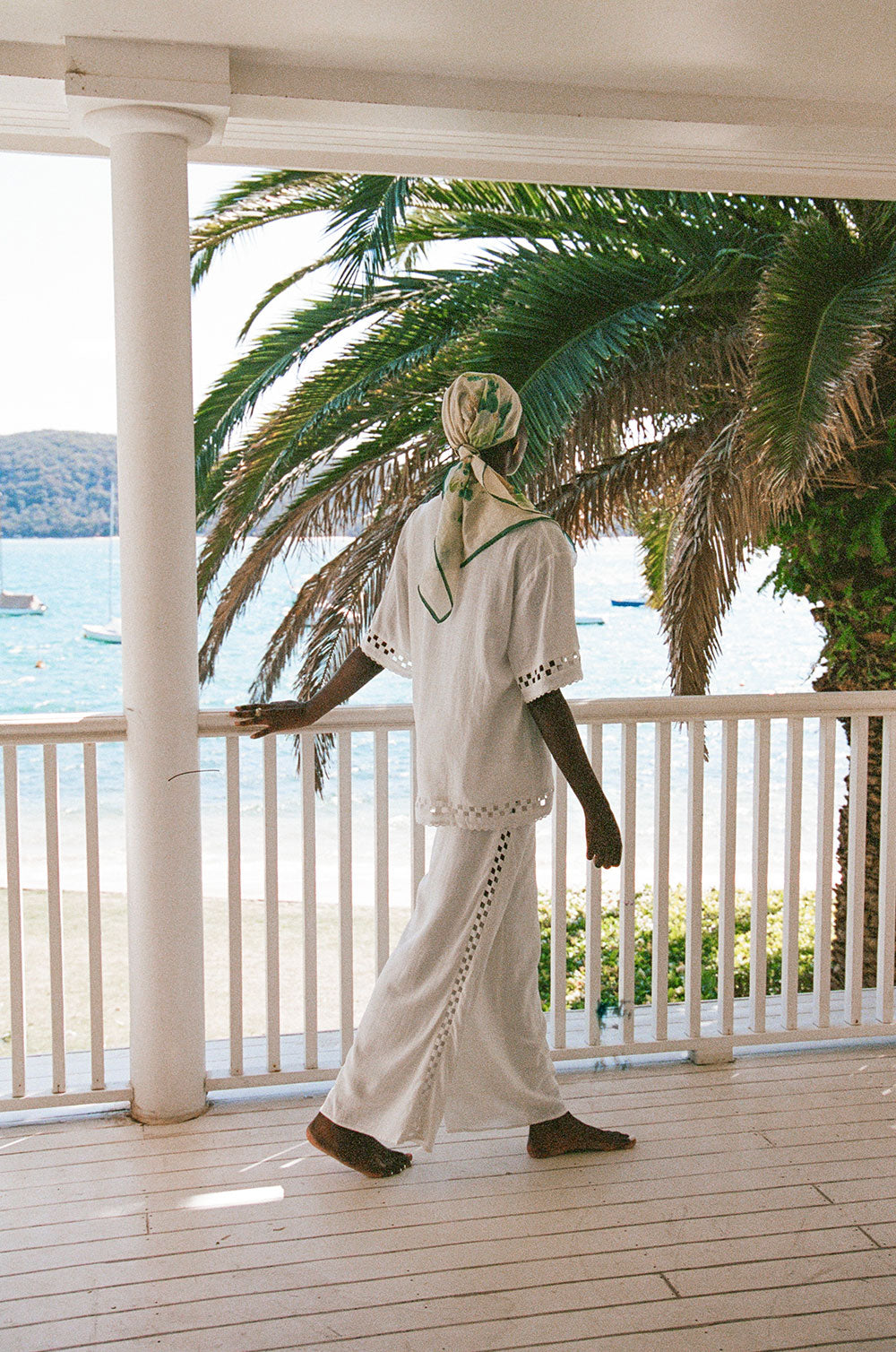 White High Waist Pocket Trouser Alyssa Pants